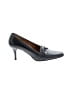 Alfani 100% Leather Black Heels Size 8 1/2 - photo 1