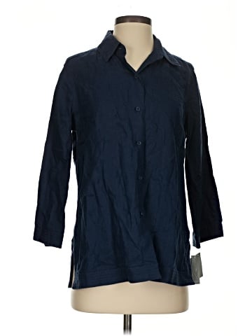 Liz Claiborne 3/4 Sleeve Button-Down Shirt (view 1)