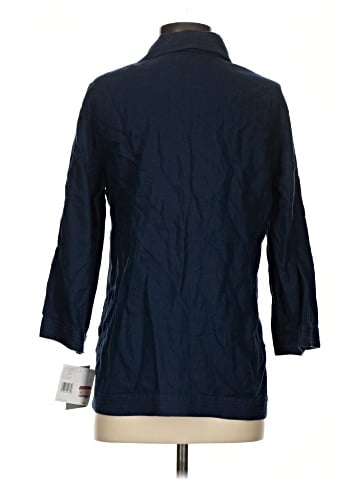 Liz Claiborne 3/4 Sleeve Button-Down Shirt (view 2)