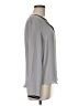 Atmosphere Gray Long Sleeve Blouse Size 6 - photo 4