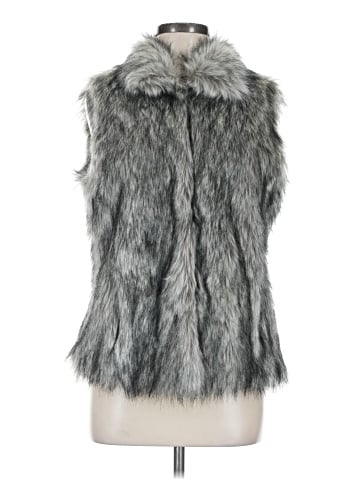 White House Black Market Faux Fur Vest (view 1)