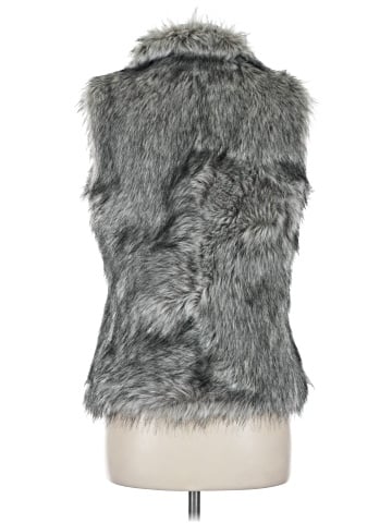 White House Black Market Faux Fur Vest (view 2)