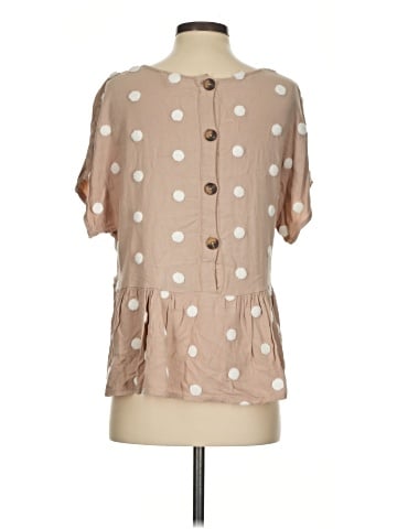 Blu Pepper Short Sleeve Blouse (view 2)