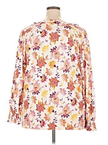 Talbots Outlet 3/4 Sleeve Blouse (view 2)