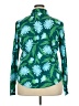 Unbranded 100% Polyester Floral Green Long Sleeve Blouse Size XXL - photo 2