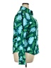 Unbranded 100% Polyester Floral Green Long Sleeve Blouse Size XXL - photo 4