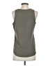 Van Heusen 100% Polyester Gray Sleeveless Blouse Size S - photo 2