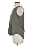 Van Heusen 100% Polyester Gray Sleeveless Blouse Size S - photo 5