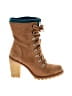 Ugg 100% Leather Brown Boots Size 6 - photo 1