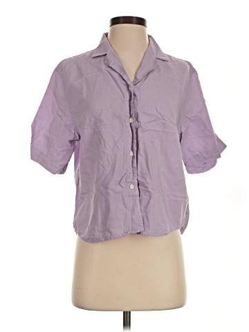 Uniqlo 3/4 Sleeve Button-Down Shirt (view 1)