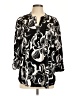 Cocomo Black 3/4 Sleeve Blouse Size L - photo 1