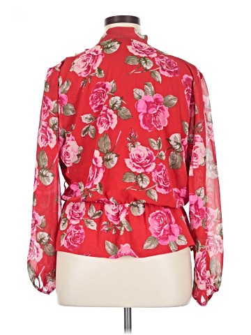 New York & Company Long Sleeve Blouse (view 2)