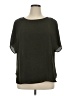 Anne Klein 100% Polyester Green Short Sleeve Blouse Size 1X - photo 1