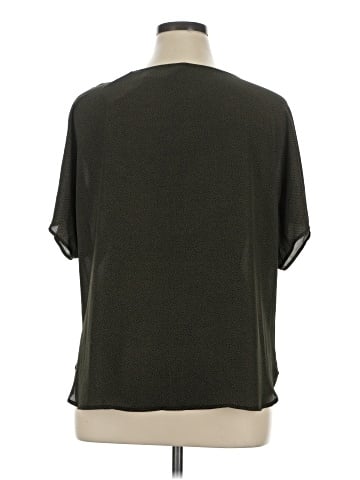 Anne Klein Short Sleeve Blouse (view 2)