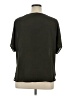 Anne Klein 100% Polyester Green Short Sleeve Blouse Size 1X - photo 2