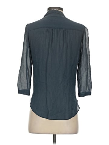 Babaton 3/4 Sleeve Silk Top (view 2)