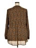 DR2 100% Polyester Brown 3/4 Sleeve Blouse Size XXL - photo 2