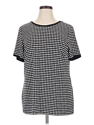 Anne Klein Short Sleeve Top (view 1)