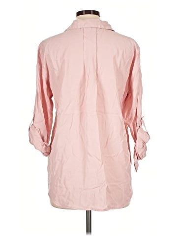 Velvet Heart 3/4 Sleeve Button-Down Shirt (view 2)