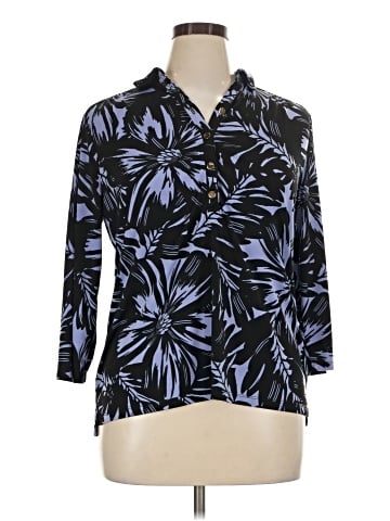 Dana Buchman 3/4 Sleeve Blouse (view 1)