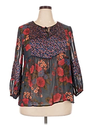 Daniel Rainn 3/4 Sleeve Blouse (view 1)