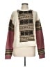 Max Mara Color Block Burgundy Wool Pullover Sweater Size L (estimated) - photo 1