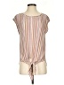 Max Studio Tan Sleeveless T-Shirt Size XS (estimated) - photo 1