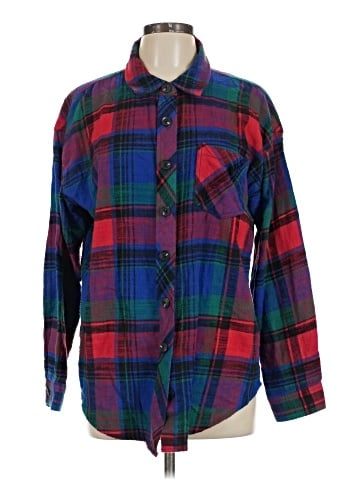 Maurices Long Sleeve Button-Down Shirt (view 1)