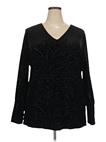 Lauren by Ralph Lauren Long Sleeve Blouse (view 1)
