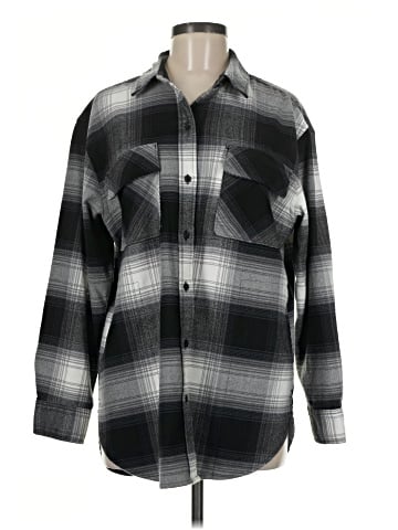 Abercrombie & Fitch Long Sleeve Blouse (view 1)