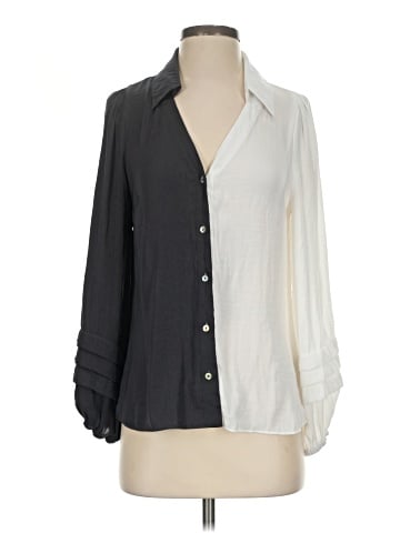 Naked Zebra Long Sleeve Blouse (view 1)