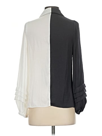 Naked Zebra Long Sleeve Blouse (view 2)