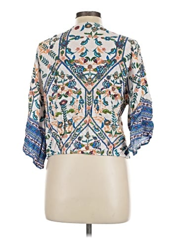 Mystree 3/4 Sleeve Blouse (view 2)