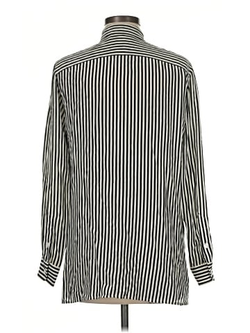 Evan Picone Long Sleeve Silk Top (view 2)
