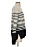 Vince. 100% Cashmere Stripes Ivory Gray Cashmere Pullover Sweater Size S - photo 4