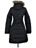 Express 100% Nylon Black Coat Size XS - photo 2