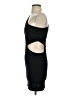 ASOS 100% Polyester Solid Black Cocktail Dress Size 4 - photo 5