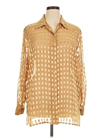Notations Long Sleeve Blouse (view 1)