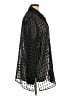 Notations 100% Polyester Animal Print Black 3/4 Sleeve Blouse Size 1X - photo 4