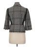 Etcetera Plaid White Gray Blazer Size 6 - photo 2