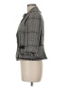 Etcetera Plaid White Gray Blazer Size 6 - photo 5