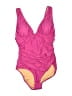 J.Crew Color Block Pink One Piece Swimsuit Size 10 - photo 1
