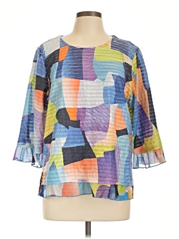 Alfred Dunner 3/4 Sleeve Blouse (view 1)