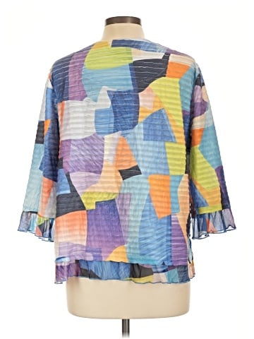 Alfred Dunner 3/4 Sleeve Blouse (view 2)