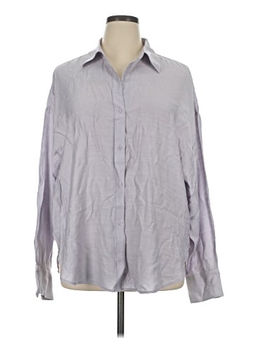 Express Long Sleeve Button-Down Shirt (view 1)