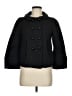 Zara Basic Solid Black Coat Size M - photo 1