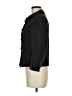 Zara Basic Solid Black Coat Size M - photo 5