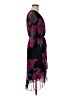 En Focus Studio Print Black Cocktail Dress Size 6 - photo 4