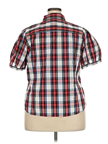 J.Crew Factory Store Short Sleeve Button-Down Shirt (view 2)