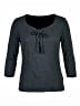 Venus 100% Viscose Black Short Sleeve Top Size S - photo 1